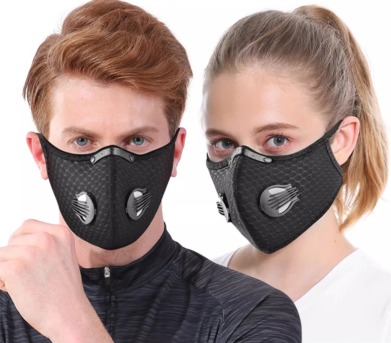Anti Pollution Mask - Maska rowerowa Sportowa zmywalna wielokrotnego użytku