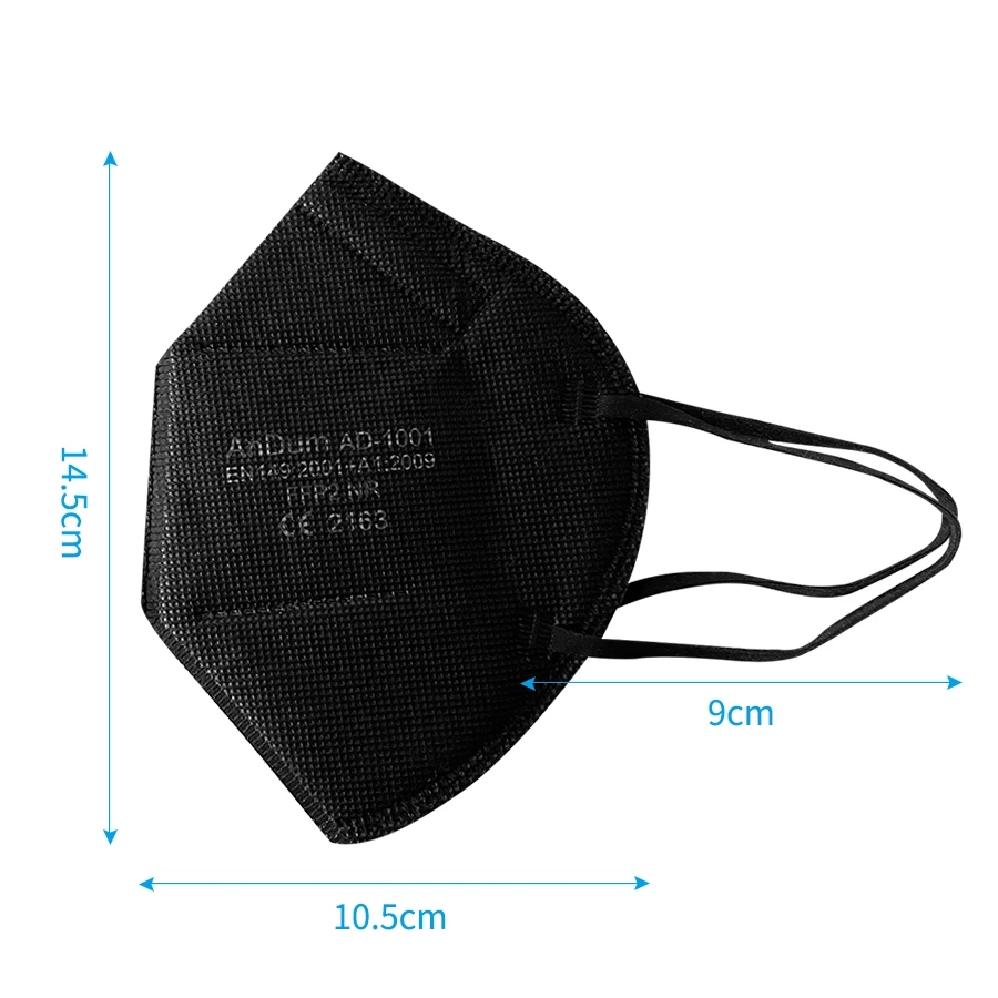 5 SZTUK Masek FFP2 z Certyfika – Respirator Half Face recenzja i cena